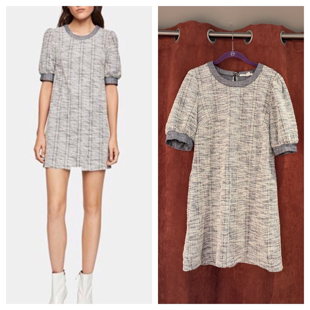 BCBGeneration Tweed Mini Dress